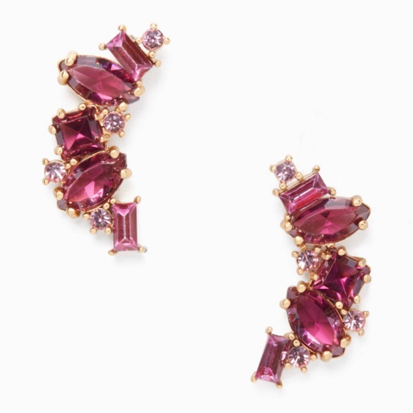 FLASH SALE 🎉 Kate Spade ♠️ Pink Dangle Earrings - Picture 2 of 8